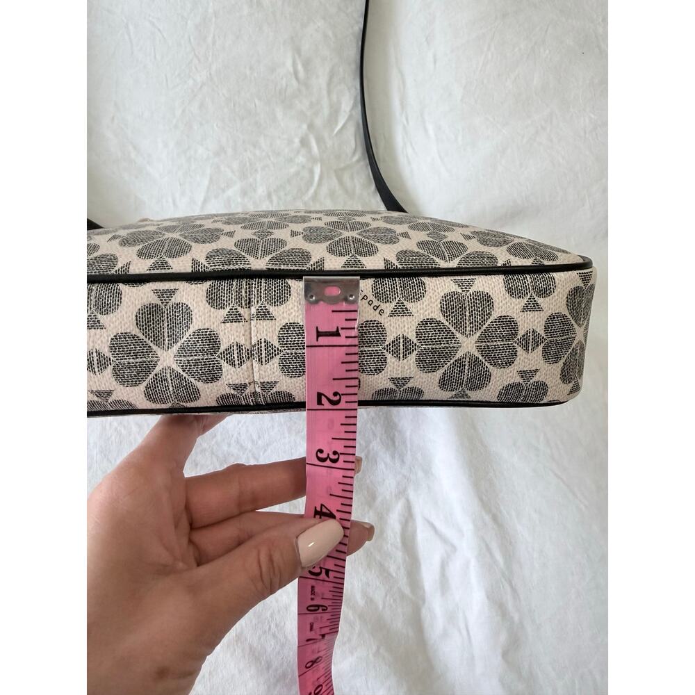 Kate Spade | Black-Multi Signature Spade Flower Swingpack Crossbody | Spring EUC - Picture 7 of 12